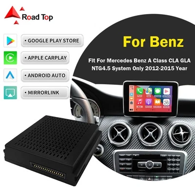 Wireless Carplay Module For Mercedes NTG 4.5 A B C Plug&Play Becker Map Pilot - Image 1 of 4