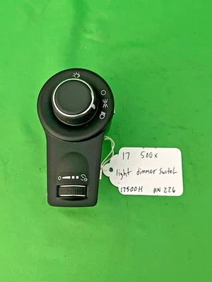 Interruptor de control de faros Fiat 500X 2016-2018 OEM Foto 1 de 4