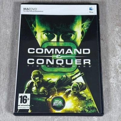 Command & Conquer 3 Tiberium Wars Apple MAC Game - w/Manual EA RTS Rare - Image 1 of 3