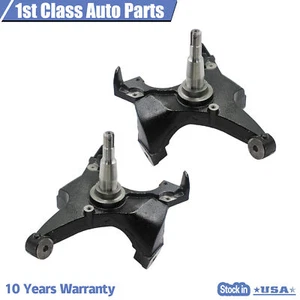 2" Drop Spindle Lowering Kit For 1988-1999 Chevy C1500 2500 GMC Yukon 2WD V8 - Picture 1 of 10