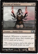 Servant of Nefarox *Common* Magic MtG x1 M13 SP