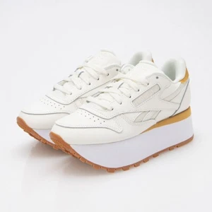 Reebok Mujer Clásico Cuero Triple Lift 100207943 Naranja Tiza - Imagen 1 de 12