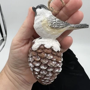 Grande uccellino passero ornamento ceramica da appendere dimensionale media mista uccellino - Foto 1 di 6