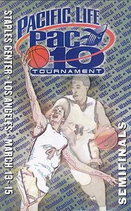 Programa de torneos de baloncesto Pacific 10 conferencias 2003 de Staples Center - Imagen 1 de 1