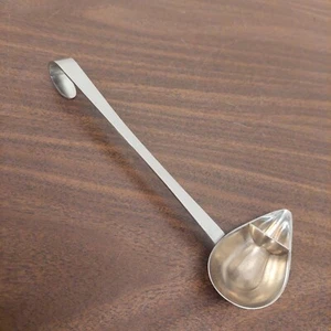 Vintage Stainless Steel Japan Gravy Ladle Unqiue Divider Free Shipping - Picture 1 of 8