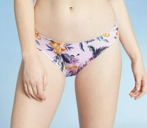 Xhilaration, slip da bagno viola multi floreale, hipster (taglia XL) R - Foto 1 di 6