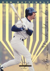 1995 Leaf Limited Baseball Gold #12 Don Mattingly