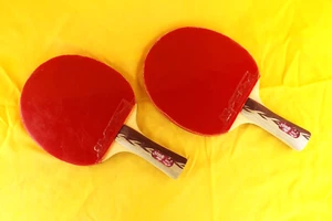 DHS 4002 TABLE TENNIS RACKET PADDLES - 2 UNITS - Picture 1 of 3