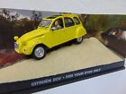 JAMES BOND IXO CAR COLLECTION CITREON 2CV FOR YOUR EYES ONLY 1:43 SCALE MODEL
