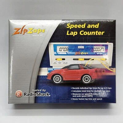 ⭐️ RadioShack ZipZaps Micro RC Speed and Lap Counter - 1/64 Scale - Image 1 of 4