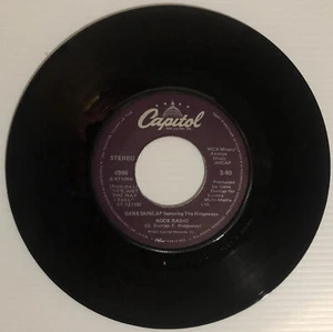 Gene Dunlap Featuring The Ridgeways - Rock Radio 1981-7’ Single 45rpm Record - Bild 1 von 4