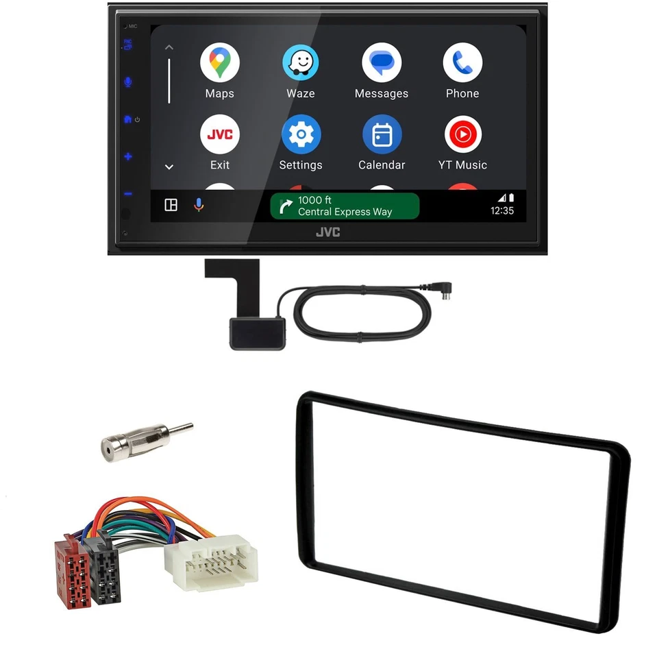 JVC KW-M695DBW Android Auto CarPlay DAB+ Einbauset für Suzuki Jimny FJ - Bild 1 von 1