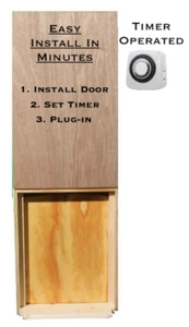 Automatic Chicken Coop Door Opener Timer Operated (Complete) Warrantied Made USA - Picture 1 of 10