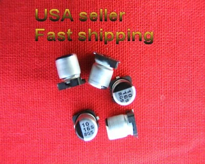 NIPPON CHEMI-CON 5 pcs - 10uf 16v SMD Nippon electrolytic capacitors