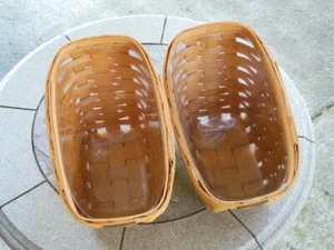Peterboro Sleigh Baskets (2) Mint condition - Picture 1 of 6