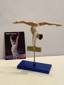 1996 FIGURE ROMANIA GYMNASTICS LEGEND NADIA COMANECI Great For Cake Topper Also - Picture 1 of 4