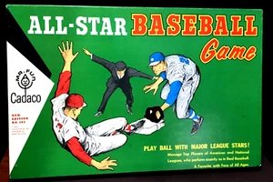 SPIELSET 1962 Cadaco All-Star Baseball (160 Discs) ZUSTAND: SEHR GUTER ZUSTAND + (SET #3) - Bild 1 von 12
