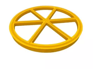 2 X SAMOSA MAKING RING CUTTER PRESS - PASTRY TRIANGLE MOULD MAKER CUTTER DESI - Picture 1 of 3