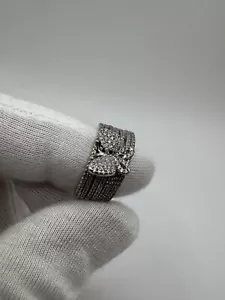 Ukraine Sterling Silber 925 eleganter Damen Ring 10,85 g Excellence 7,75 Gr. - Bild 1 von 11