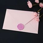 Romantic Pink Envelope Set Wax Seals Invitation Cards  Wedding
