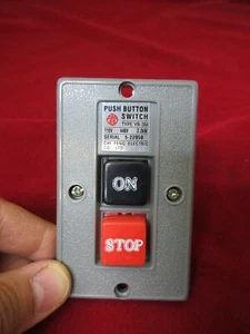 Chi Feng Electric Co. Ltd, Push Button On/Off Coolant Switch MP9511 - Picture 1 of 4