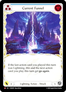 FAB Current Funnel ROS074 Majestic Rainbow Foil Flesh and Blood Rosetta - Picture 1 of 1
