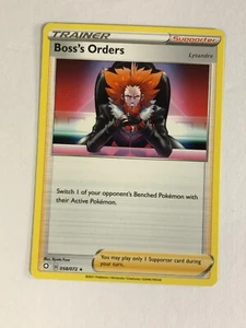 Pokemon Card Shining Fates Boss's Orders 058/072 NM - Picture 1 of 3