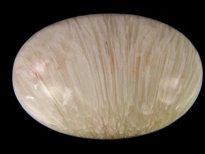 BUTW Scolecite Masaje Palma Preocupación Bolsillo Piedra Curativa con Bolsa 7237K - Imagen 1 de 4