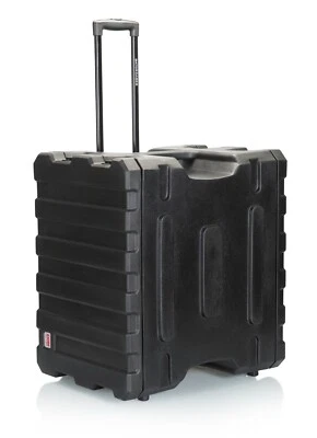 Gator Cases Pro Series Rotationally Molded 8U Rolling Rack Case - 19" Depth - Image 1 of 4