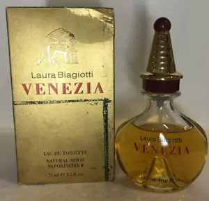 Venezia Laura Biagiotti para mujer eau de toilette 75 ml nuevo en caja sin sellar - Imagen 1 de 7