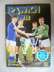 1981 IPSWICH TOWN v COLOGNE UEFA CUP Semi FINAL - Picture 1 of 1