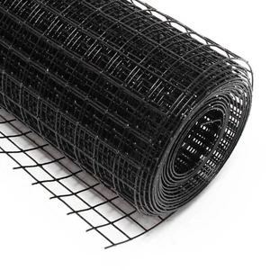 2.72€/m Volierendraht 19x19mm 5m 50cm schwarz Drahtzaun Draht Maschendraht Draht - Bild 1 von 3