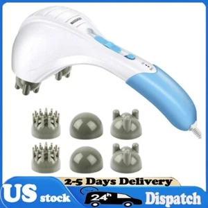 Handheld Full Body Electric Massager Deep Tissue Percussion Wand Back Neck Relax - Picture 1 of 9