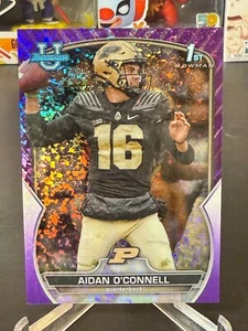 Mini refractor de diamante Bowman U 2022 cromo púrpura/399 Aidan O'Connell #60 - Imagen 1 de 2
