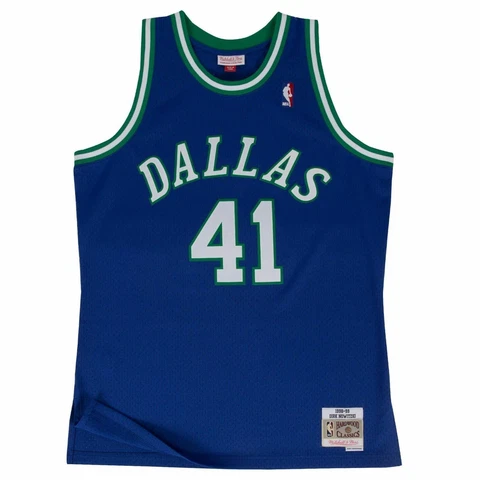 Mens Mitchell & Ness NBA Swingman Road Jersey Mavericks 98 Dirk Nowitzi Cover