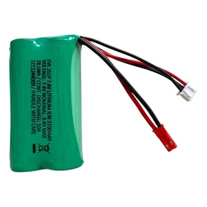 High capacity 3100mAh 7.4V 2S1P rechargeable battery pack with JST 2 Pin Plug - Picture 1 of 1