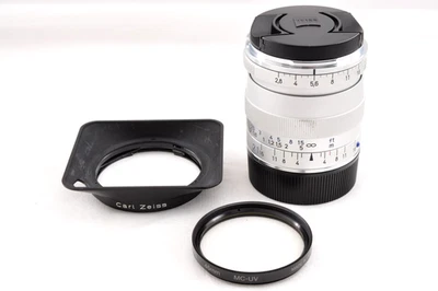 Carl Zeiss Biogon 21mm f2.8 ZM T* Silver for Leica M with Hood from Japan - Image 1 of 4