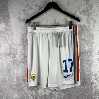 Pantalones Cortos De Colección Joma Rumania Selección Nacional Fútbol Hogar Hombre Fútbol Talla L Foto 1 de 4