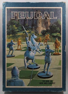 Juego de Mesa Estantería Feudal 1967 Vintage Avalon Hill 3M Excelente Estado Foto 1 de 4