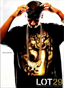 2006 • Lote 29 feat. Anuncio impreso Juelz Santana • Y2K Moda oro años 2000 ADS-66 - Imagen 1 de 2
