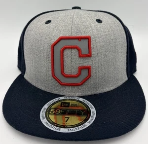 Cleveland Indians Guardians reflektierende 59FIFTY eng anliegende Mütze 7 - Bild 1 von 2
