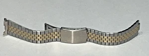 Herrenuhr Armband Bicolor Edelstahl Vintage 20mm Japan Lorus - Bild 1 von 13