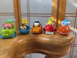 Lotto di 5 Octonauts Gup Speeders 2013 Mattel Mini Roller Racers - Foto 1 di 6