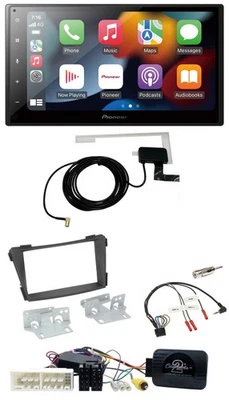 Pioneer Lenkrad USB Bluetooth DAB 2DIN Autoradio für Hyundai i40 VF ab 16 schwar - Bild 1 von 4