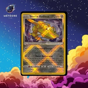 Carte Pokémon Steelix Radieux 124/196 EB11 Origine Perdue Neuve - Picture 1 of 2