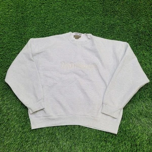 Vintage 90s Timberland Sweatshirt XL 24x24 Boxy Weathergear - Picture 1 of 14