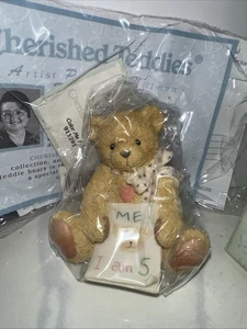 Cherished Teddies "COLOR ME FIVE" by Priscilla Hillman 1992 -  - Picture 1 of 8