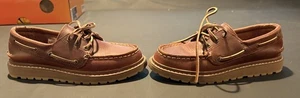 Sperry Top-Sider BRAUN Bootsschuhe Jungen/großes Kind Größe 1,5M - Bild 1 von 4