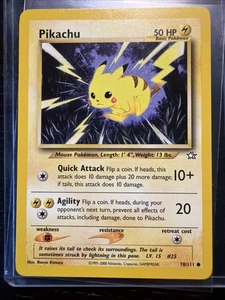 Pikachu 70/111 Pokémon TCG Neo Genesis LP+ - Bild 1 von 2