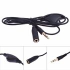 Adaptor Earphone In Line Volume Control Cable Headphone Extension Cord Cable